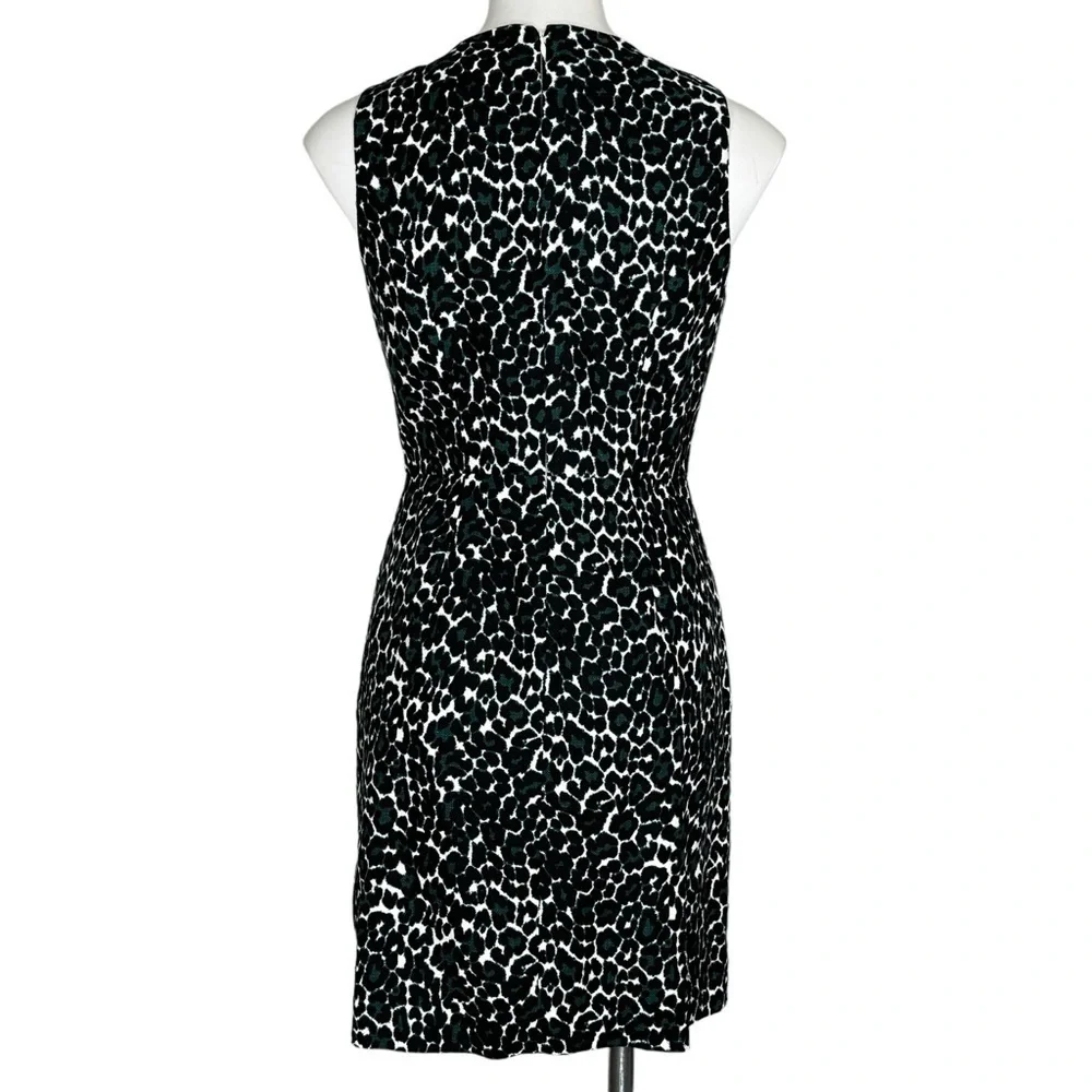 J. Crew Factory animal print sleeveless dress NWT 4 - Picture 3 of 7